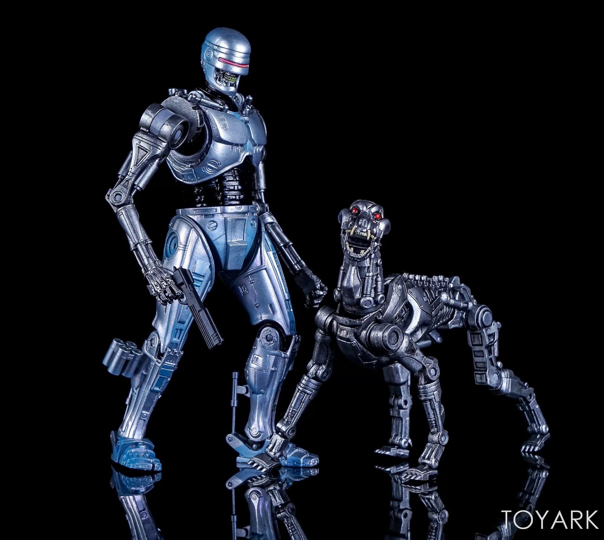 Terminator v. Терминатор робот Центурион. Terminator ENDOCOP vs Robocop. Модели терминаторов. Фигурки NECA Robocop vs Terminator 51906.