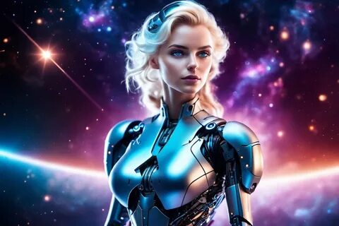 Девушка нарисованная искусственным интеллектом