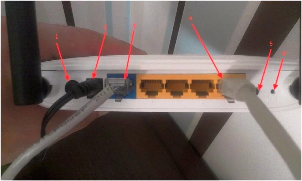 Как подключить усилитель роутера tp link. TP-link TL-wr841n провода. Роутер TP-link rj45. Роутер ТП линк разъемы. Задняя панель роутера TP-link.