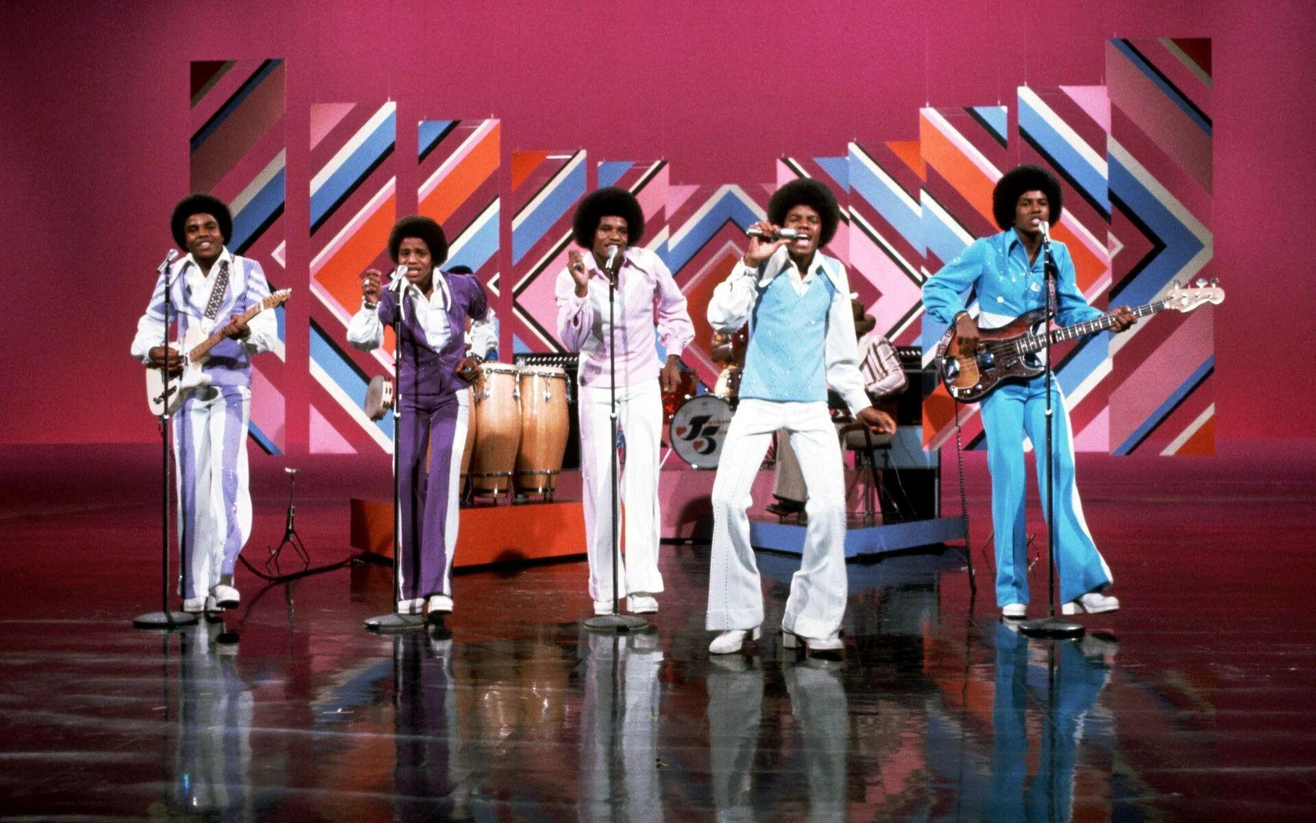 Группа the Jackson 5. Фото the Jackson 5.