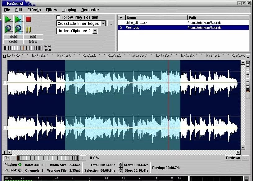 Audio os