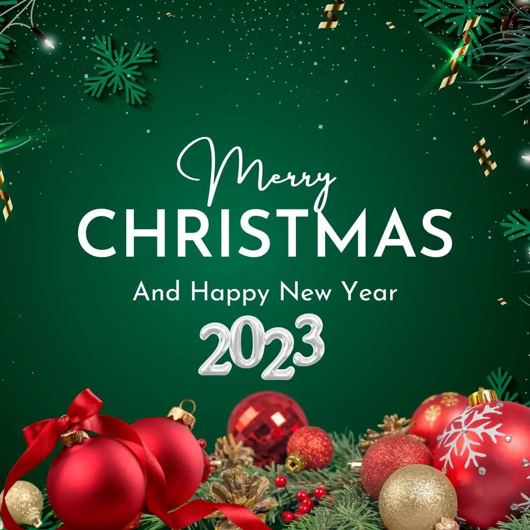 Merry christmas and happy new year. Merry christmas and happy new year