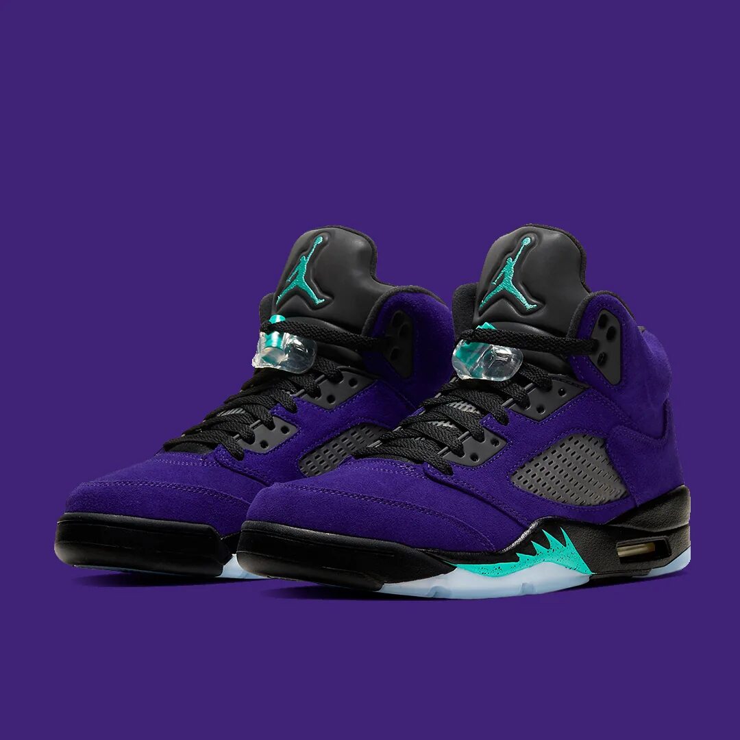 Купить аир 5. Air Jordan 5 Alternate grape. Nike Air Jordan 5 фиолетовые. Nike Air Jordan 5 Aqua. Nike Air Jordan 5 Retro Alternate grape.