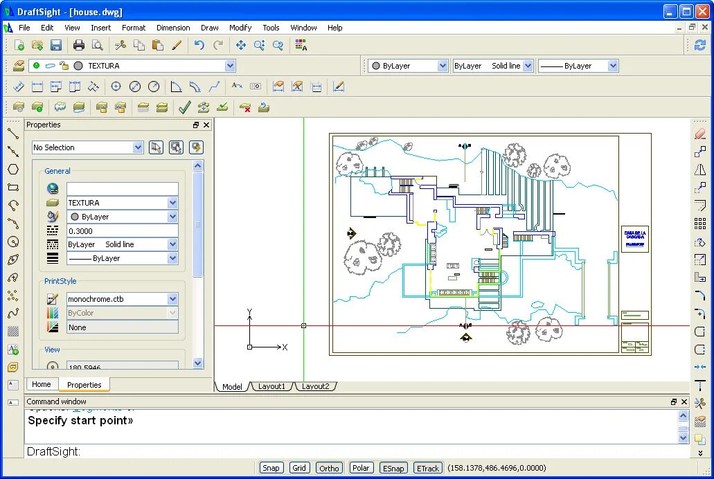 Specified start. Программа DRAFTSIGHT. CAD редактор DRAFTSIGHT 2018 sp2. DRAFTSIGHT программа интерьер. Дизайн проект в DRAFTSIGHT.