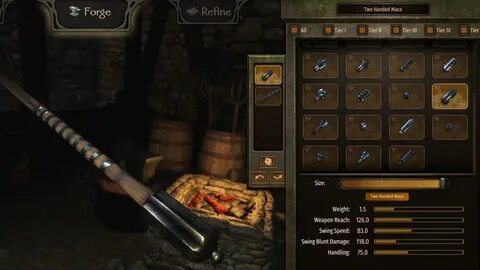 Bannerlord 2 мод кузница