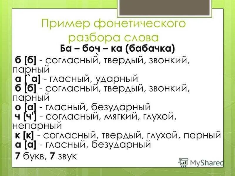 Разобрать слово красивый 3. Фонетический анализ слов 2 класс образцы. Образец фонетического разбора. Фонетический разбор слова пример. Разбор слова фонетически.