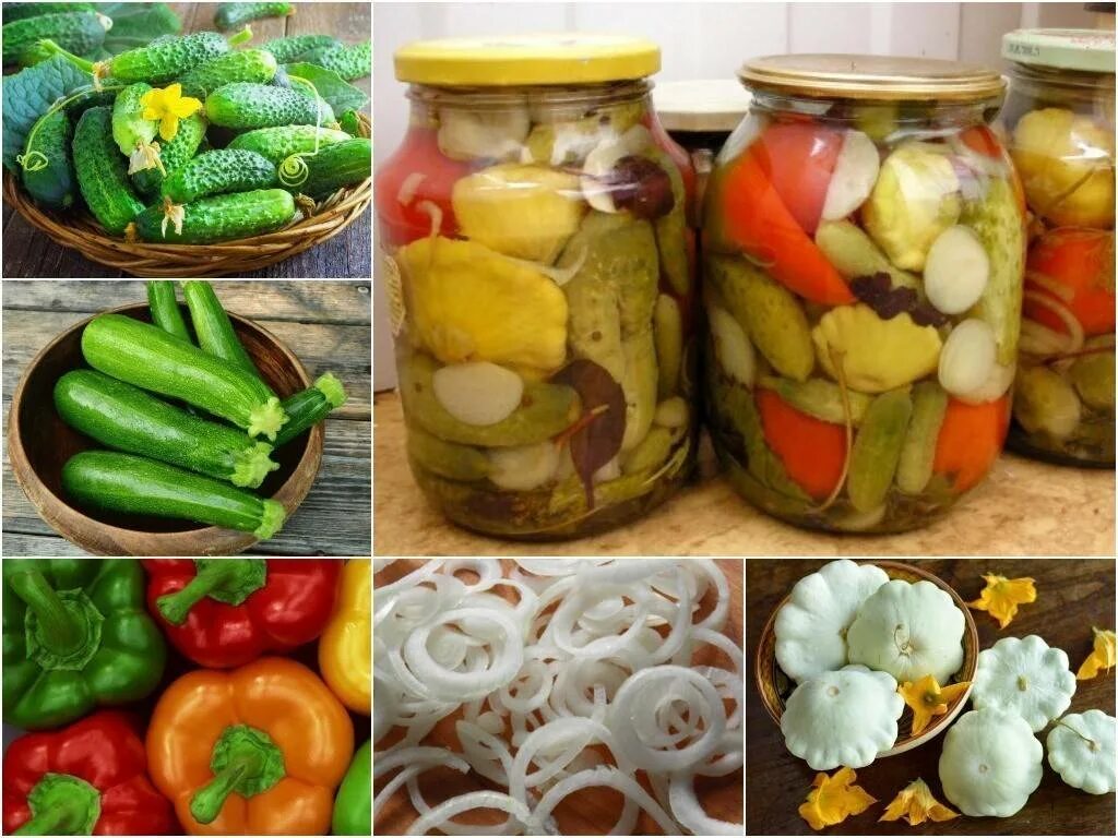 Маринованное ассорти Домашнее консервирование Дзен