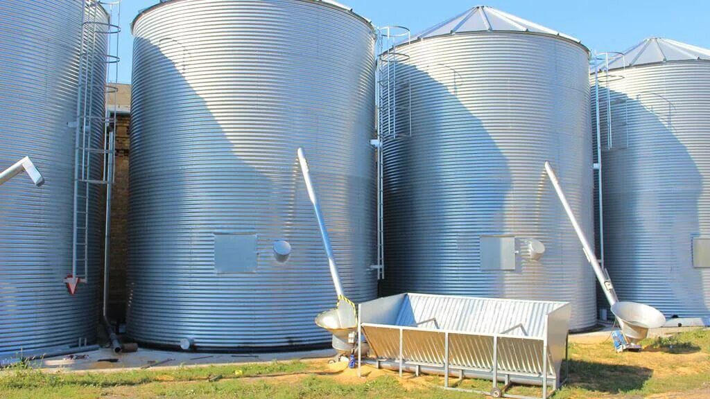 Силос зерновой 700тн. Силос для зерна 20 тонн. Емкости для хранения зерна. Хранение силоса.