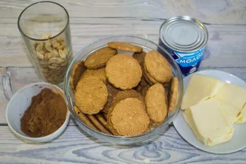 Печенье и сгущенка рецепт без выпечки картошка
