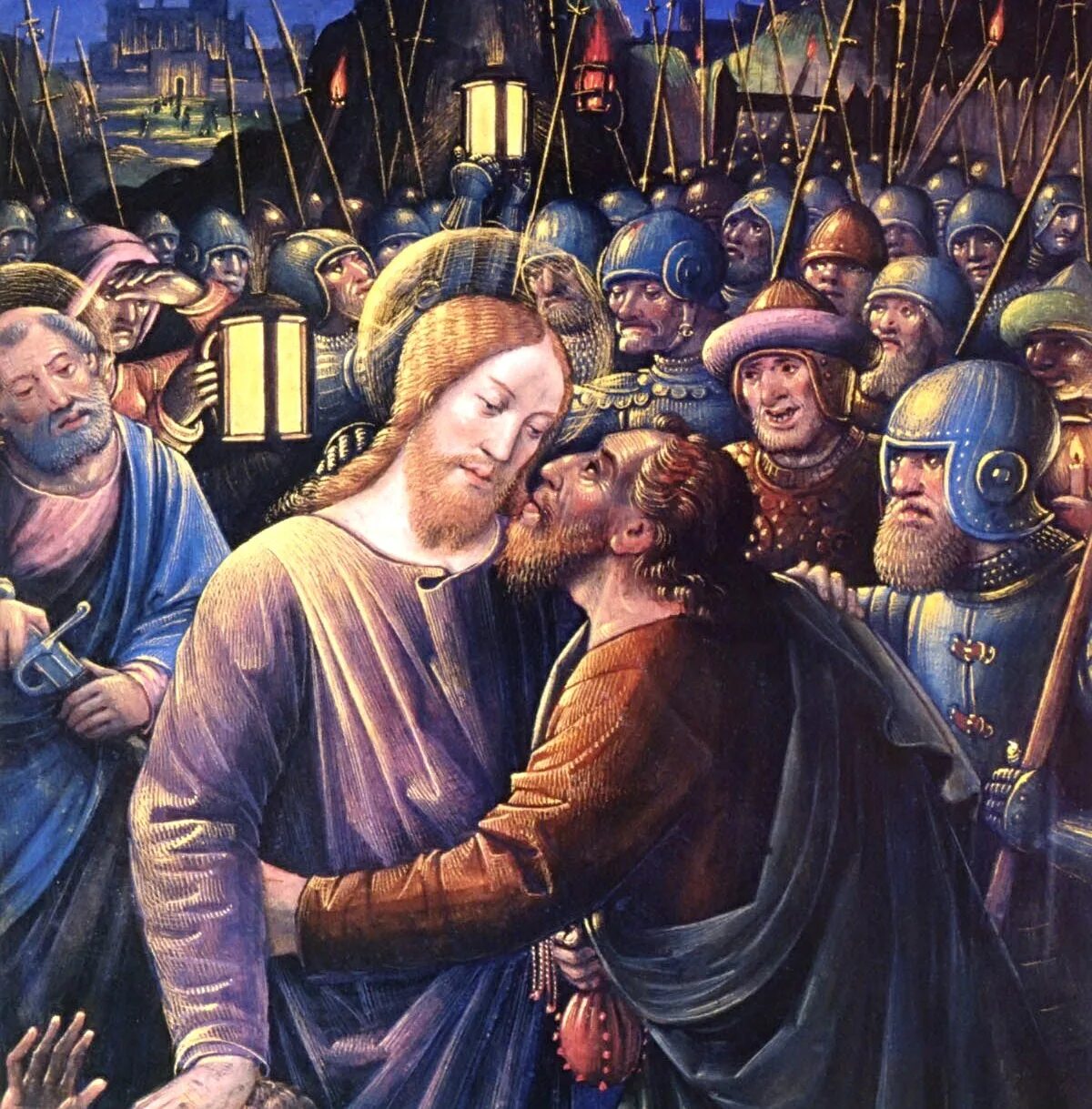 лобзание иисуса христа иудой. джотто поцелуй иуды фреска. иуда искариот икона. лобзание иисуса христа иудой. иудин день.