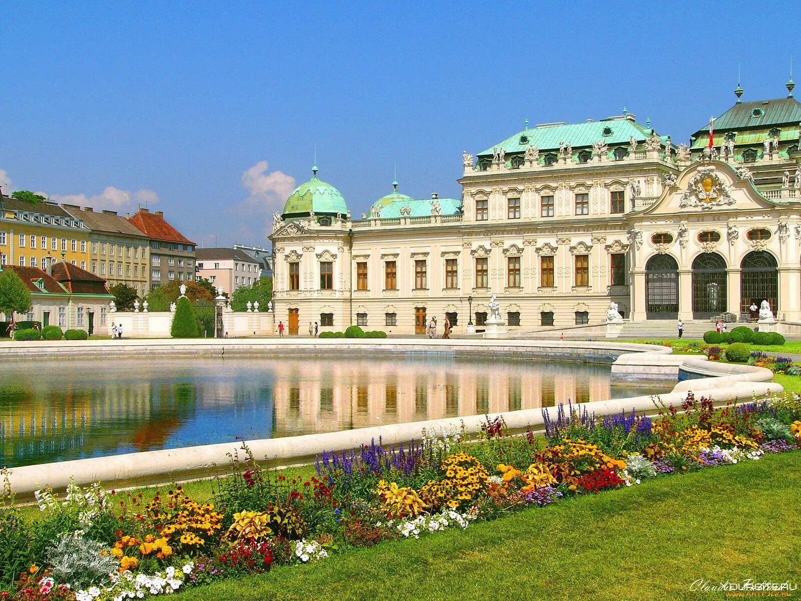 Дворец Бельведер Австрия. Австрия Виен. Галерея Бельведер Вена. Вена столица Австрии.