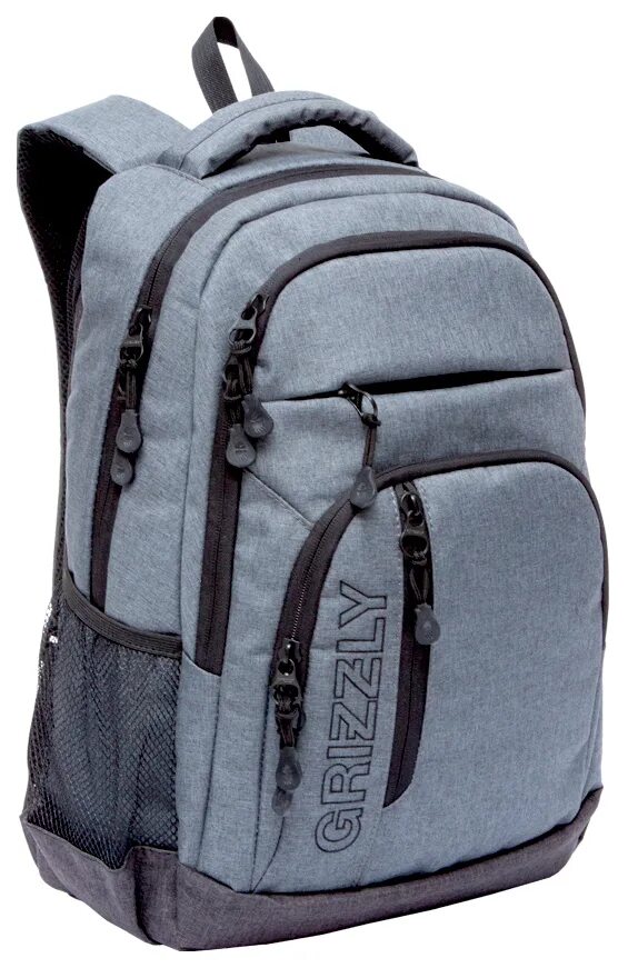 Рюкзак Grizzly ru-700-5. Ru-700-5 рюкзак / серый Гризли. Grizzly ru-700-5 (графит). Мужской рюкзак т5 темно-серый.