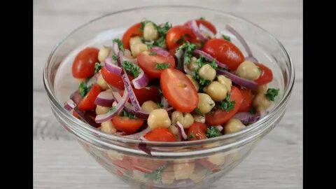 Салат из нута рецепты просто и вкусно