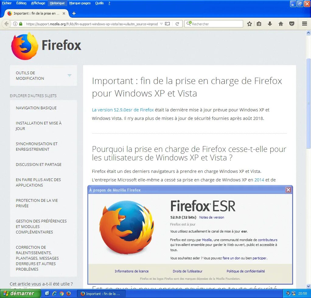 Мозила фирефох для виндовс 10. Firefox Windows XP. Мазила фаерфокс XP. Mozilla Firefox 52. Виндовс Vista Firefox.