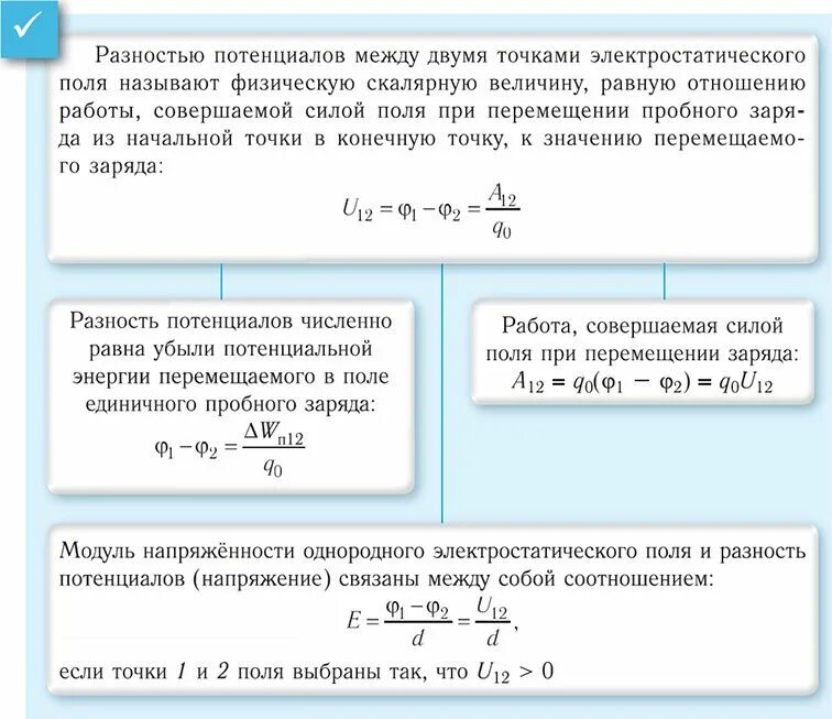 Работа электрического поля потенциал электрическое напряжение. Потенциал электростатического поля и разность потенциалов. Формула определения разности потенциалов 1/. Разность потенциалов двух точечных зарядов. Разность потенциалов между двумя точками электрического поля.