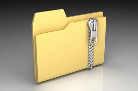 Zipped folder