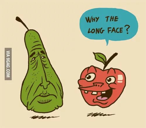 Long face идиома