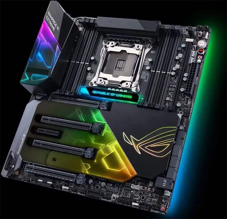 Материнская плата asus x570 gaming. ASUS Rampage vi extreme. ASUS ROG Rampage. ASUS Rampage x299. Материнская плата чипсет x299.