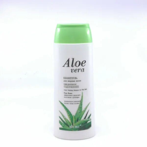 Aloe для волос. Витэкс/Aloe Vera/шампунь для жирных волос ежедневное оздоровление / 500 мл.