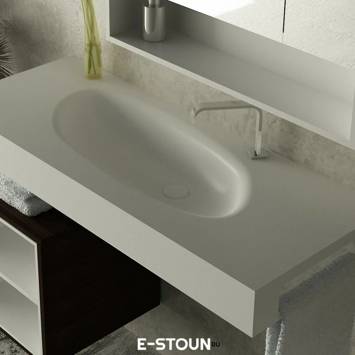 Тумба из искусственного камня. Раковина из corian. умывальник из искусственного камня corian. раковина waldorf lavabo 60 sospeso 414001. раковина интегрированная antonio lupi.