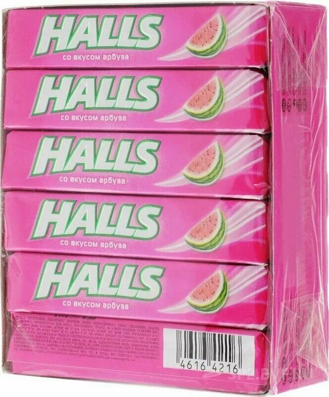 Halls вкусы