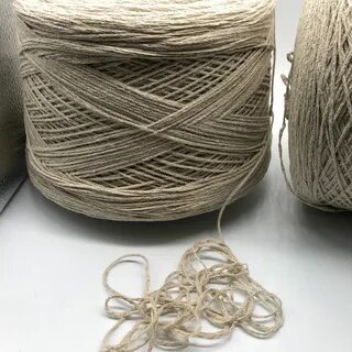 Конопляная пряжа