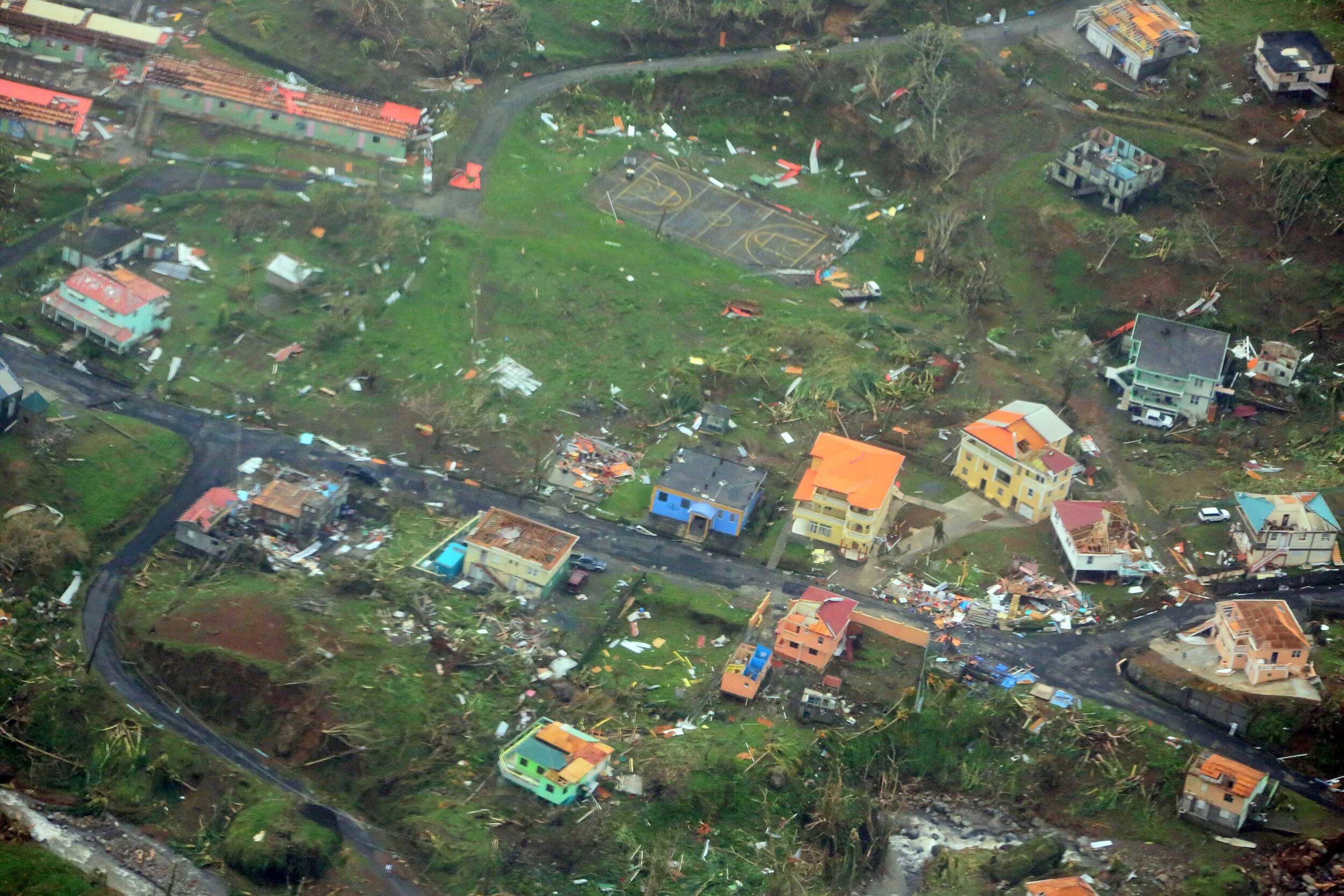 Hurricane maria. Экологические беженцы. Ураган в Доминики.