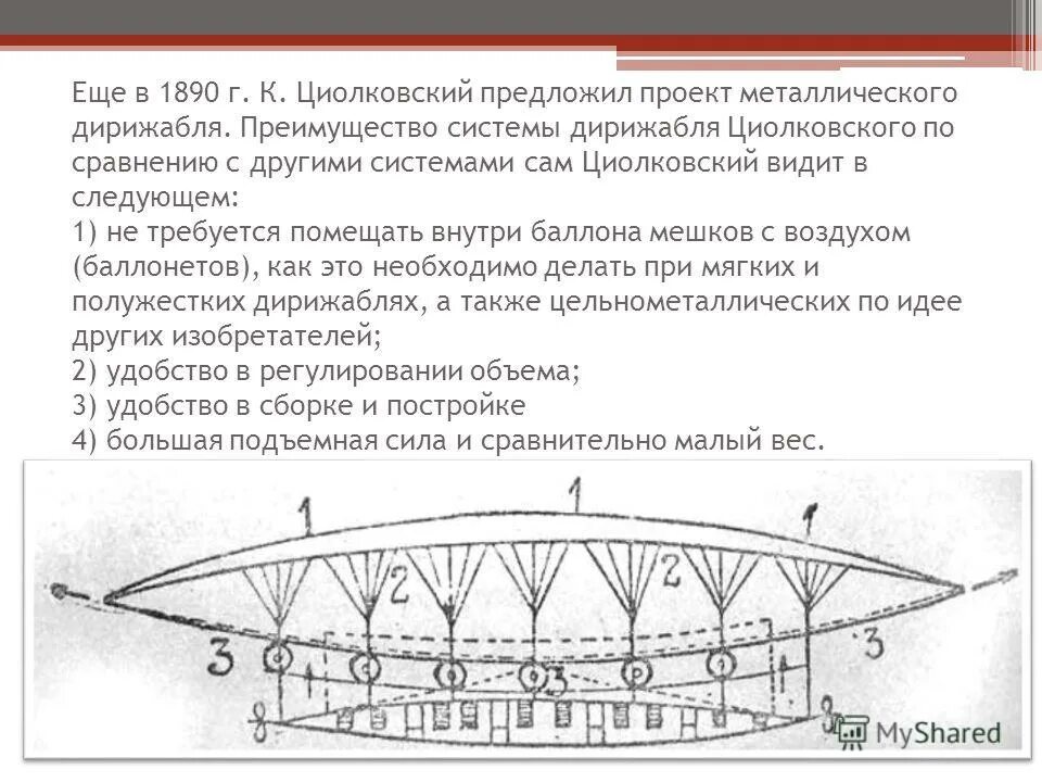 Дирижабль Циолковского схема. Схема металлического дирижабля Циолковского. Подъемная сила дирижабля. Формула подъемной силы дирижабля.