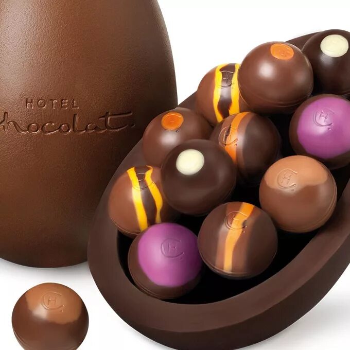 Easter chocolate eggs