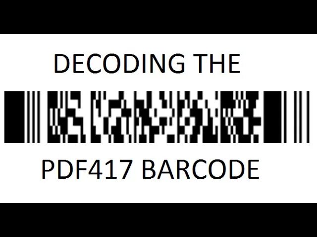 Пакет печать нд с pdf417. Штрих код pdf417. Баркод pdf417 сканер. Баркод pdf. Micro-pdf417 декодирование.