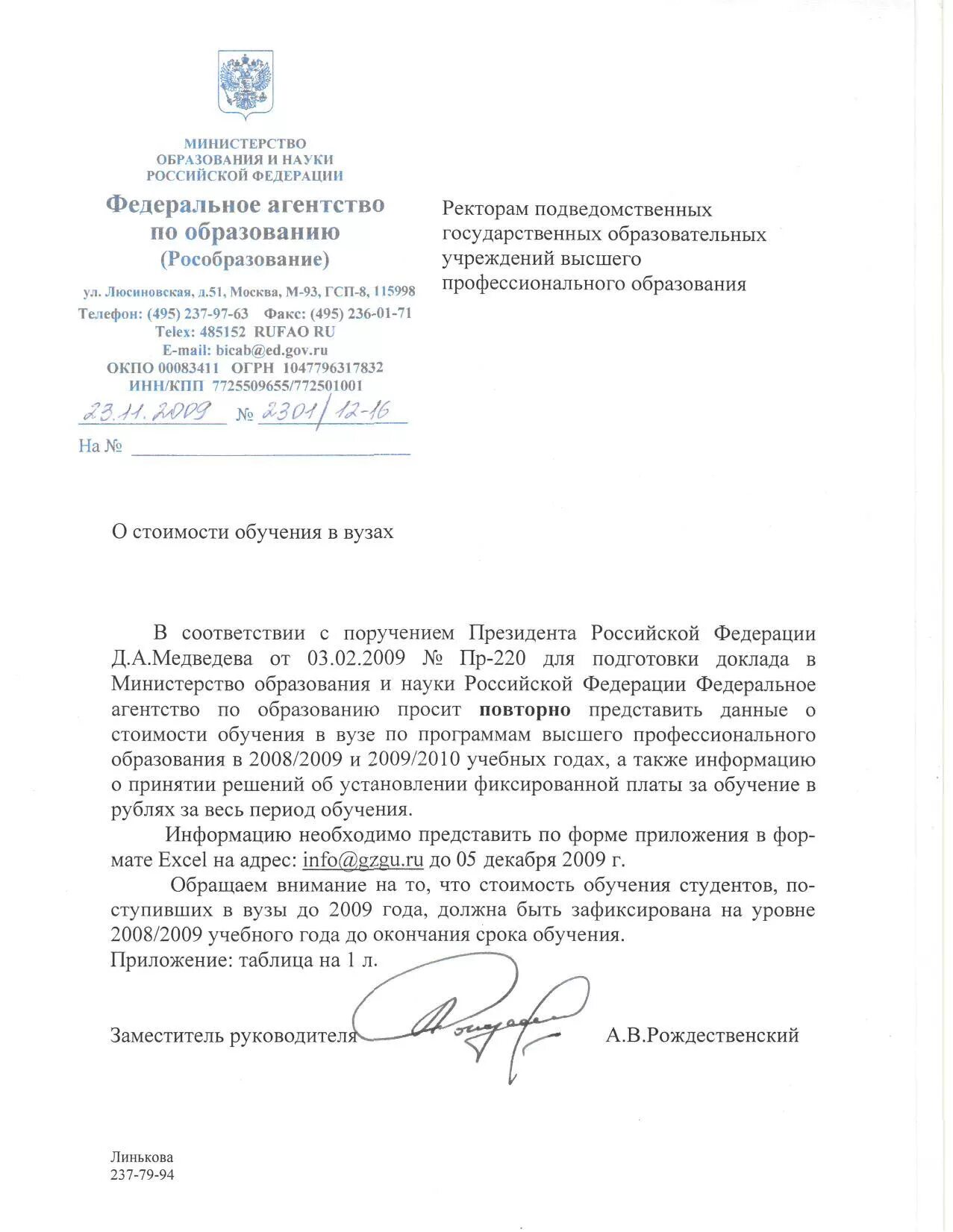 Как правильно указать исполнителя
