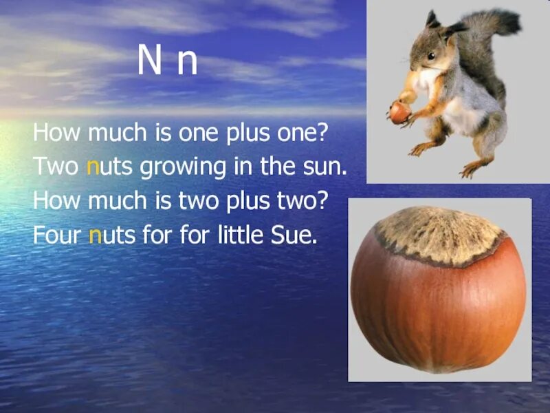 Two plus two is four. Two plus two is four