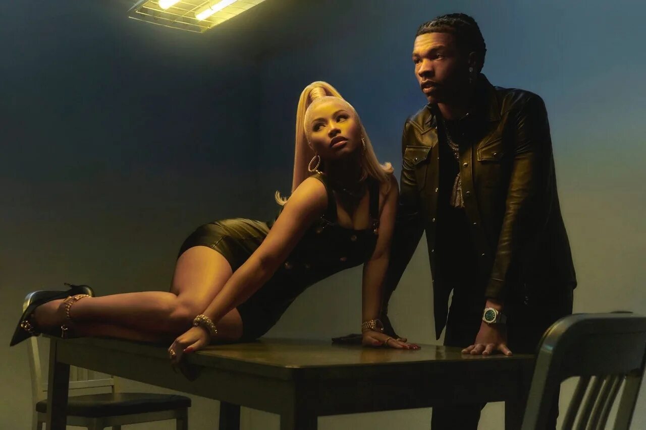 Песни ники видео. Nicki Minaj & Lil Baby. Ники Минаж do we have a problem. Nicki Minaj, Lil Baby - Bussin. Do we have a problem? Nicki Minaj, Lil Baby.