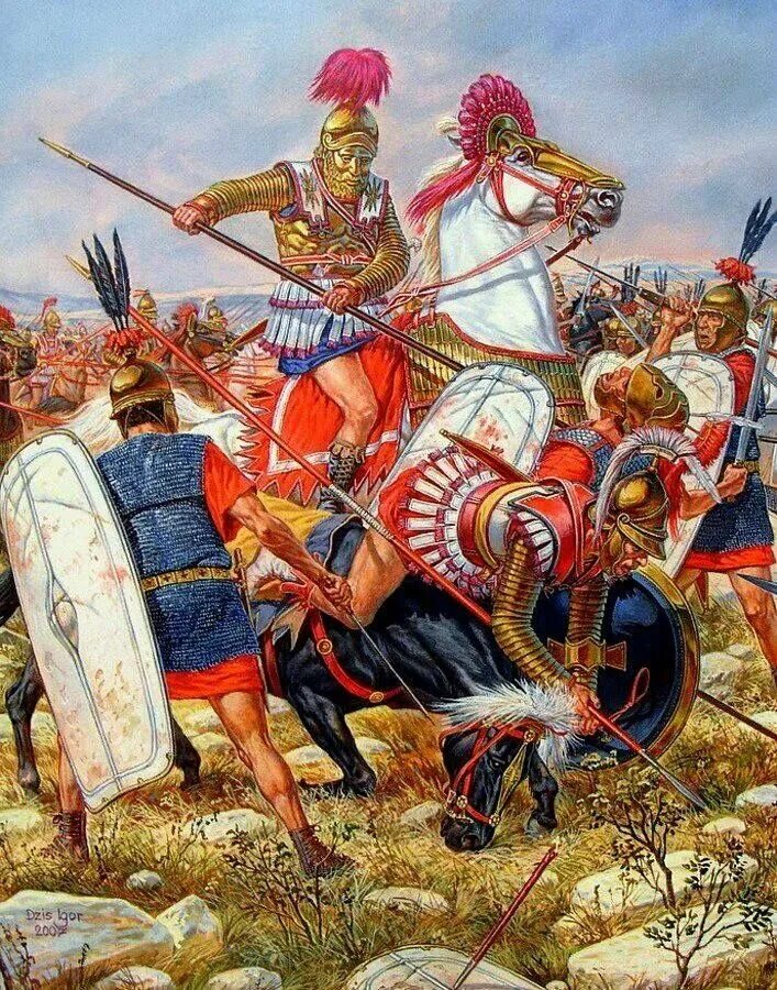 Завоевание Македонии Римом. После победы над македонией римляне
