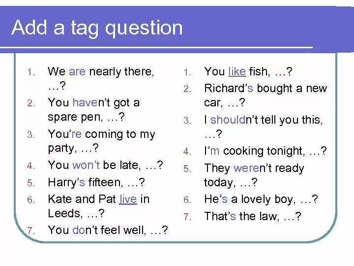 Tag questions упражнения 7 класс. Disjunctive вопрос в английском языке. Разделительный вопрос в present simple. Tag questions в английском языке 5. Вопросы с хвостиком в английском языке.