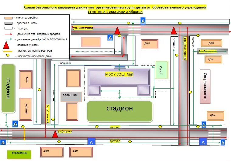 Карта 31 школы