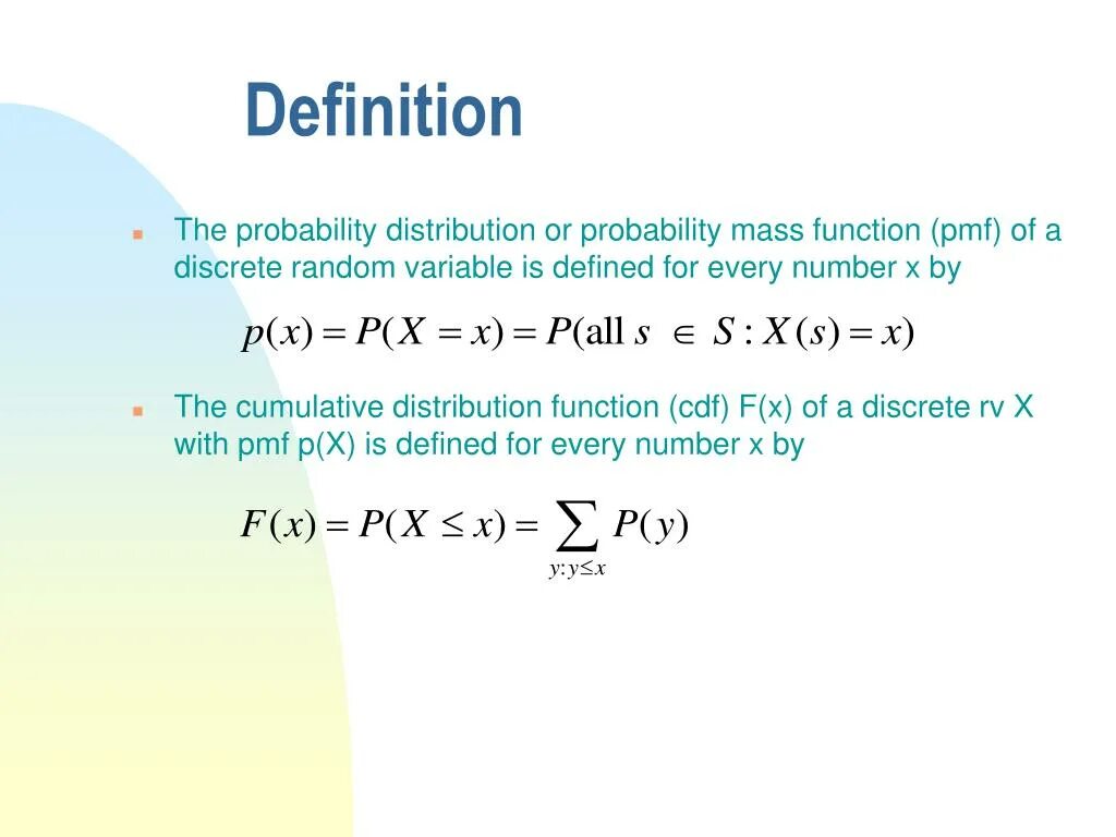 Probability distribution function. Discrete probability. Probability Mass function. Probability Definition.