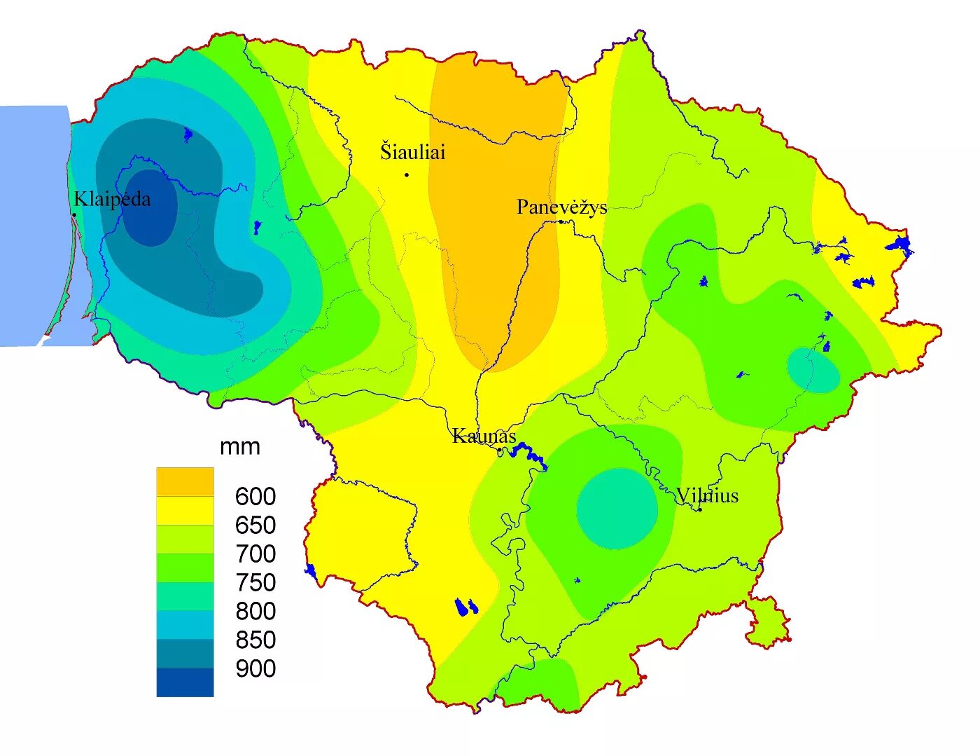 Климатические условия в разных частях страны франции. Климатическая карта Эстонии. Климат Литвы. Климатическая карта Польши. Природные зоны Литвы.