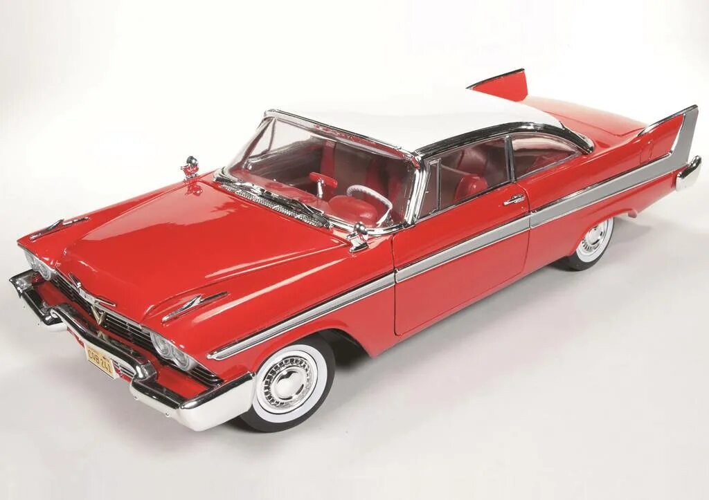 Плимут Фьюри 1958. Plymouth Fury 1958. Plymouth Fury 1958 Christine модель 1;18. Plymouth Fury 1958 1:18.