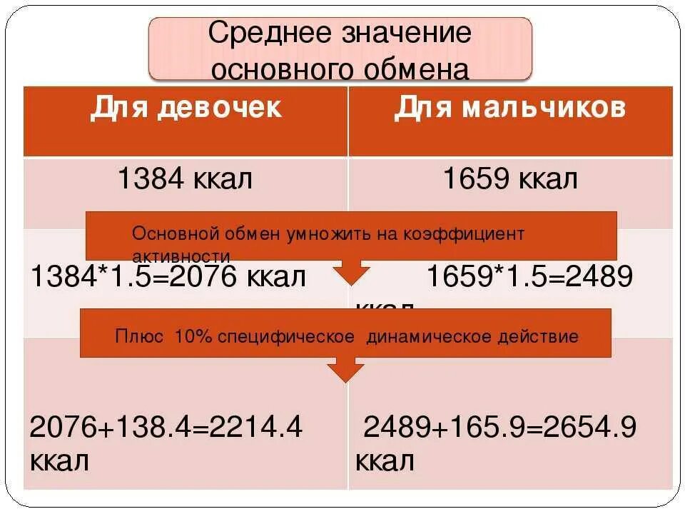 Базовый обмен веществ. Как рассчитать свой метаболизм. Базовый метаболизм. Формула расчёта базового обмена веществ.