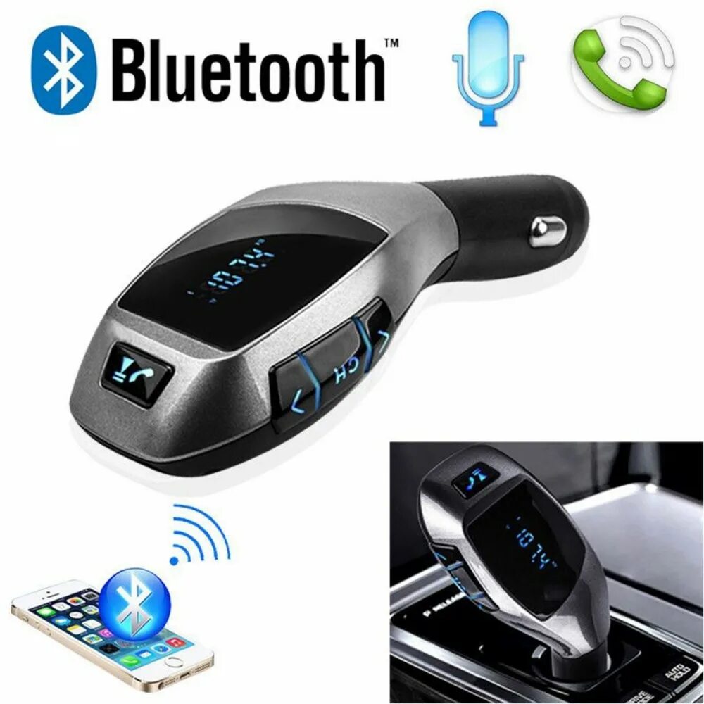 Авто fm модулятор с Bluetooth x5. ФМ трансмиттер x3s. Fm трансмиттер x8. Wireless car Kit x6.