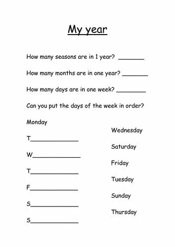 Days of the week months. Упражнения по теме Seasons months Days of the week. Days months Seasons. Seasons months Days of the week. Months of the year and Seasons.