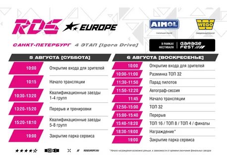 Расписание 4 спб