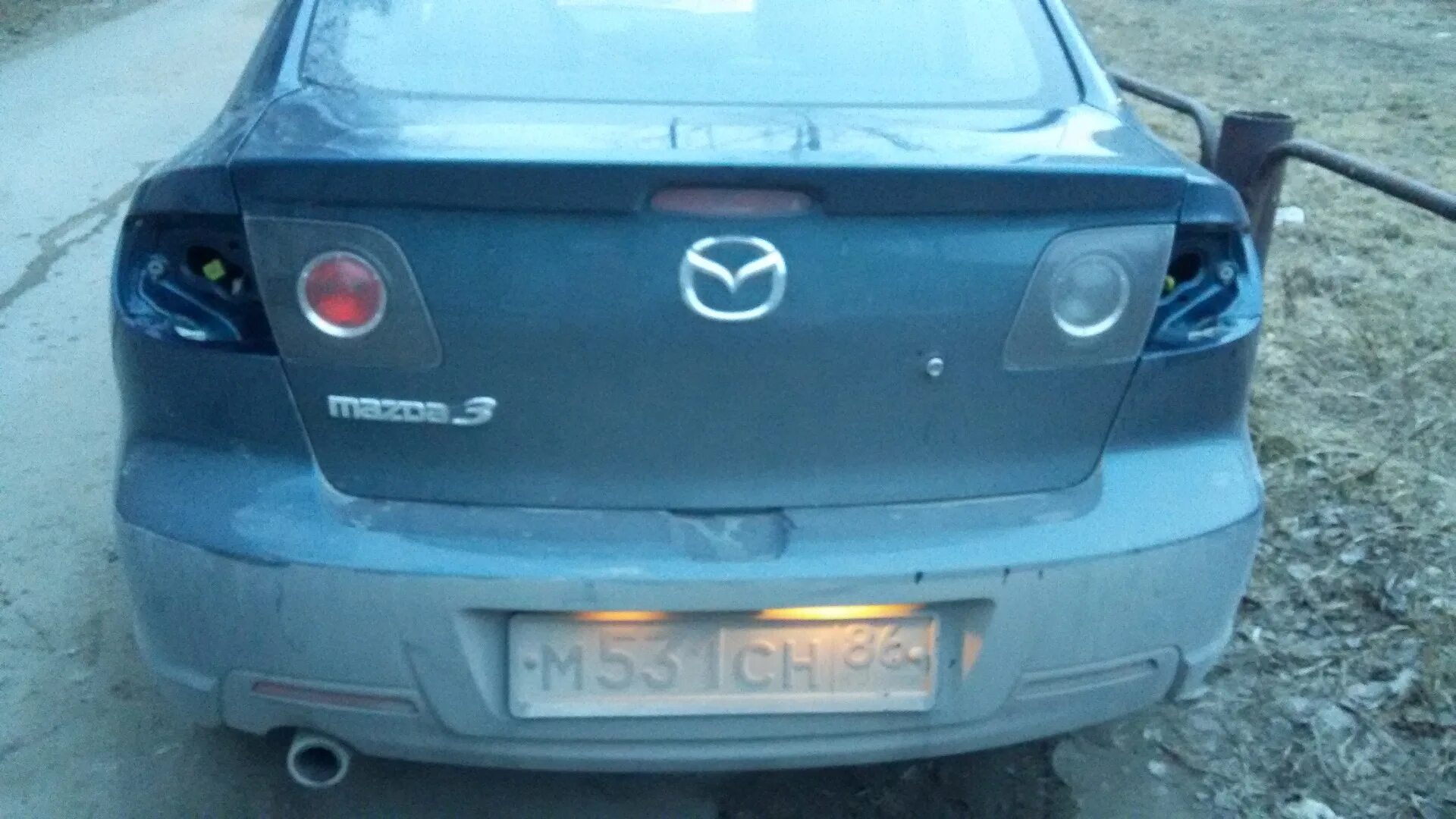 #13 Замена задних фонарей - Mazda 3 (1G) BK, 1,6 л, 2007 года тюнинг DRIVE2