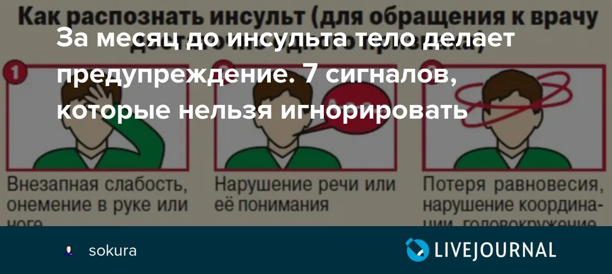 Какой инсульт опаснее правосторонний или левосторонний. Предупреждающие сигналы организма об инсульте. Тело предупреждает за месяц до инсульта. Организм за месяц предупреждает об инсульте.