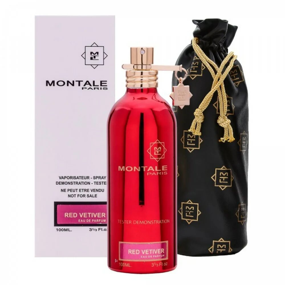 Montale Red Vetiver EDP (Tester 100 мл). Montale Paris красный 100 ml. Монталь Red Vetyver. Montale духи мужские Red Vetyver пробник. Vetyver montale