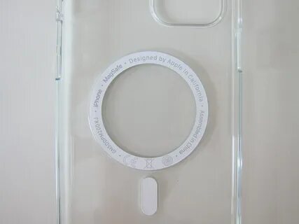 Clear case magsafe