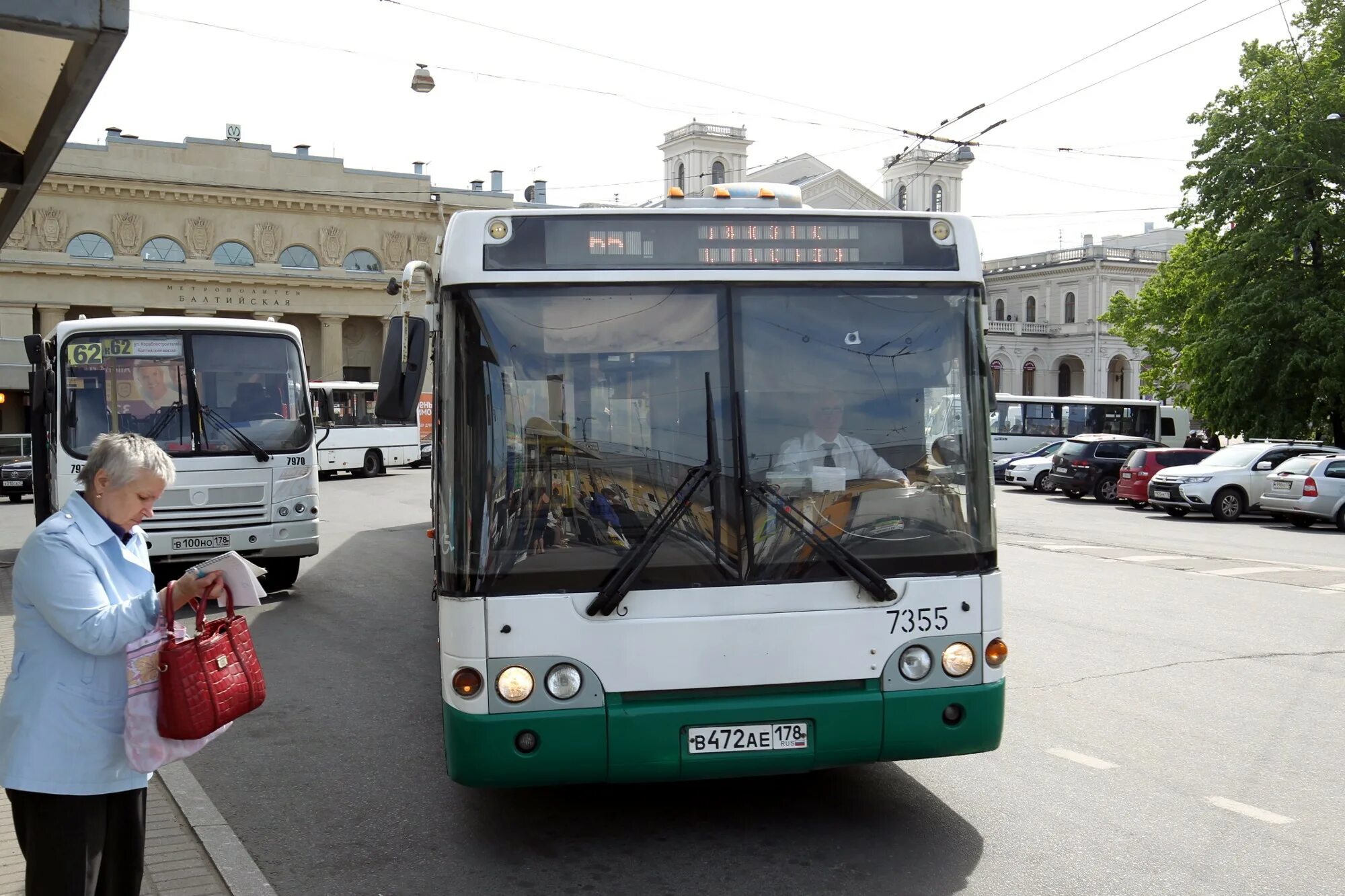 Общественный транспорт пушкин