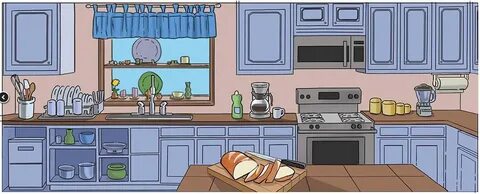 I am in the kitchen