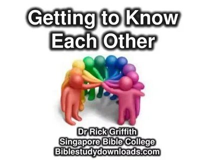 Can we get to know you